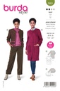 Schnittmuster Jacke & Mantel Burda 5951