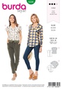 Schnittmuster Bluse Burda 6326