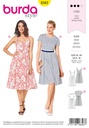 Schnittmuster Kleid Burda 6343