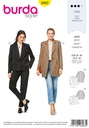 Schnittmuster Jacke Burda 6463