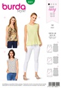 Schnittmuster Top Burda 6501
