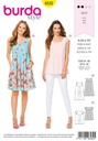 Schnittmuster Kleid & Top Burda 6532