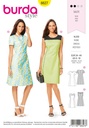 Schnittmuster Kleid Burda 6627