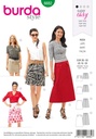 Schnittmuster Rock Burda 6682