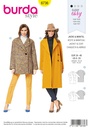 Schnittmuster Jacke, Mantel Burda 6736