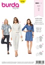 Schnittmuster Kleid, Jacke Burda 6760
