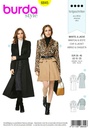 Schnittmuster Mantel & Jacke Burda 6845