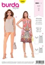 Schnittmuster Kleid, Top Burda 6969