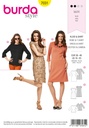 Schnittmuster Kleid, Shirt Burda 7031