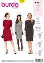 Schnittmuster Kleid Burda 7137