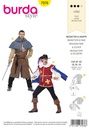 Schnittmuster Musketier, Knappe Burda 7976