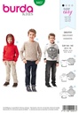 Schnittmuster Sweater Burda 9407