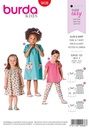 Schnittmuster Kleid & Shirt Burda 9438