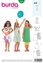 Schnittmuster Kleid Burda 9544