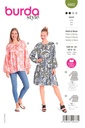 Schnittmuster Kleid / Bluse Burda 6002
