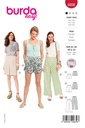 Schnittmuster Hose Burda 6008
