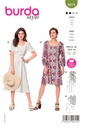 Schnittmuster Kleid Burda 6014