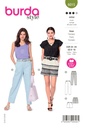 Schnittmuster Hose Burda 6015