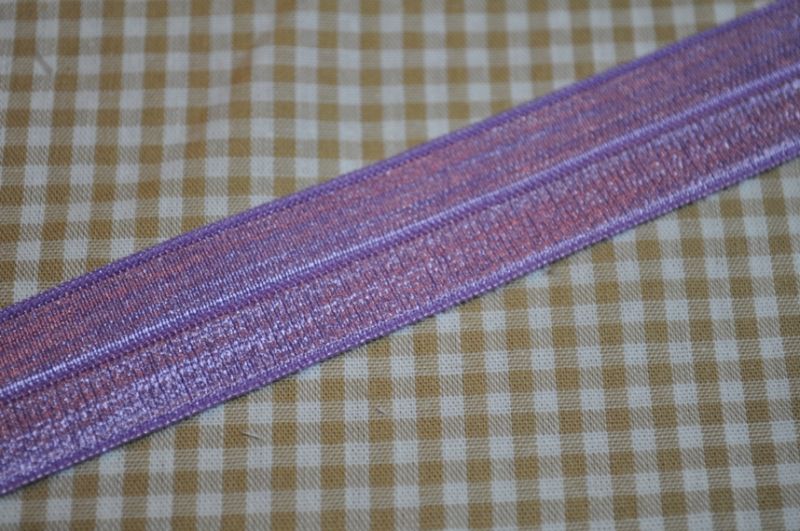 Elastisches Einfassband 20 mm Flieder