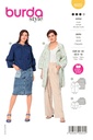 Schnittmuster Jacke Burda 6022