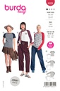 Schnittmuster Shirt Burda 6028