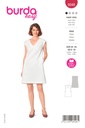 Schnittmuster Kleid Burda 6048