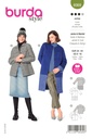 Schnittmuster Mantel, Jacke Burda 6069