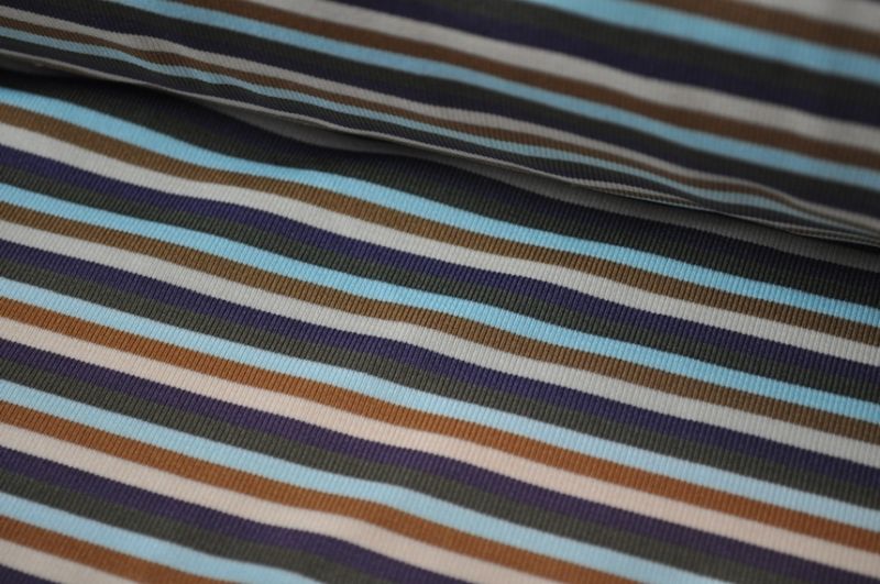 Polyamid Jersey streifen 1