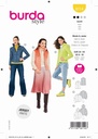 Schnittmuster Weste, Jacke Burda 6114