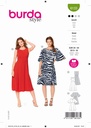 Schnittmuster Kleid  Burda 6133