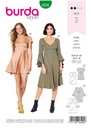 Schnittmuster Kleid Burda 6205