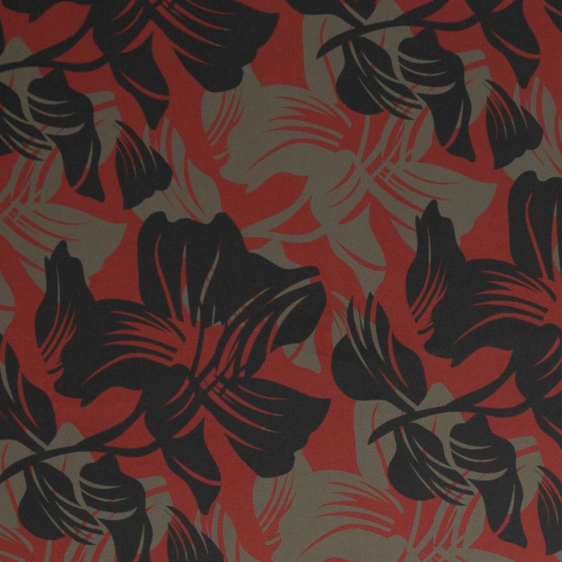 Softshell Swafing Fiete Blumen rot