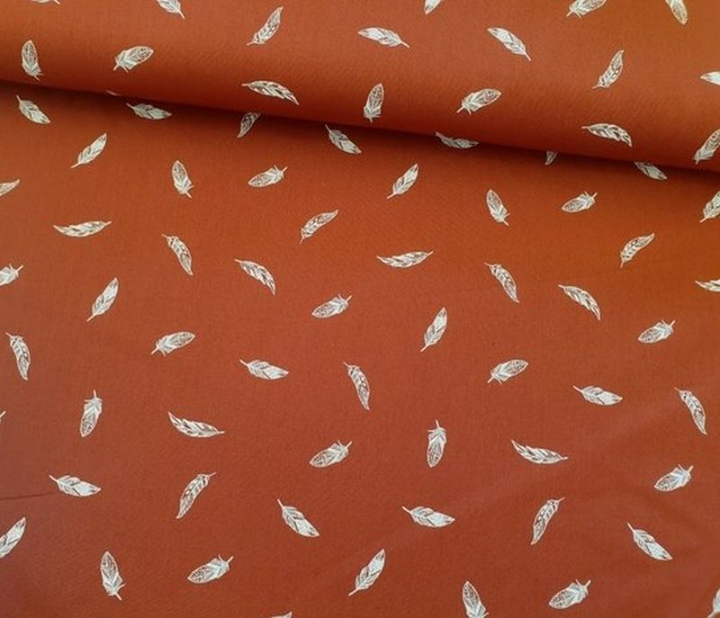 Baumwolle Feather Terra