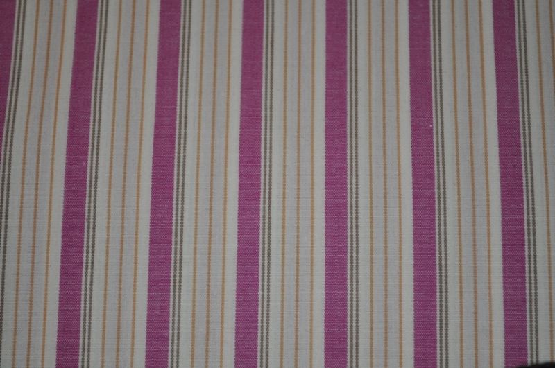 Hochwertiger Baumwoll Hemdenstoff Streifen