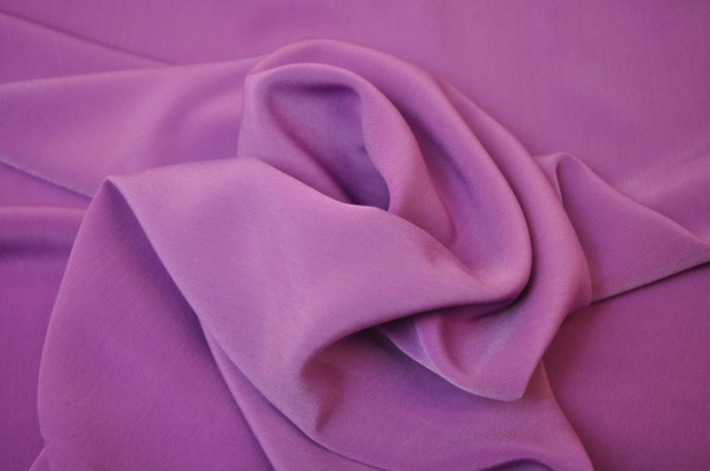 Blusenstoff uni Mauve