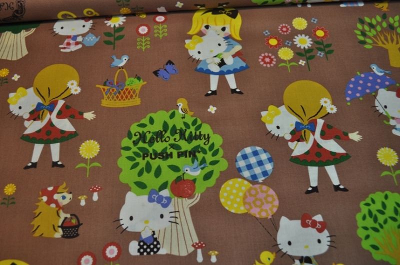 Kokka Hello Kitty 5 braun 5