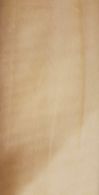 Feiner Tüll uni dark creme 12