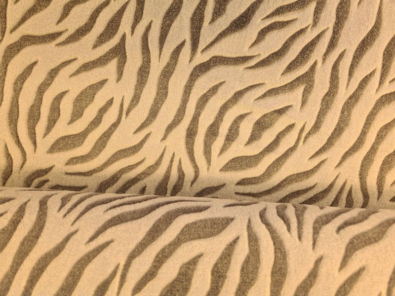 Mikrofleece Tiger lila