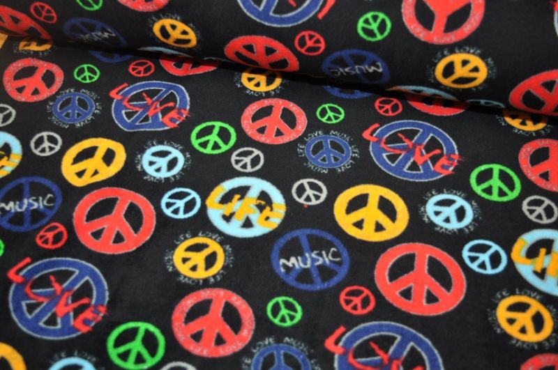 Nicky Peace Zeichen Schwarz