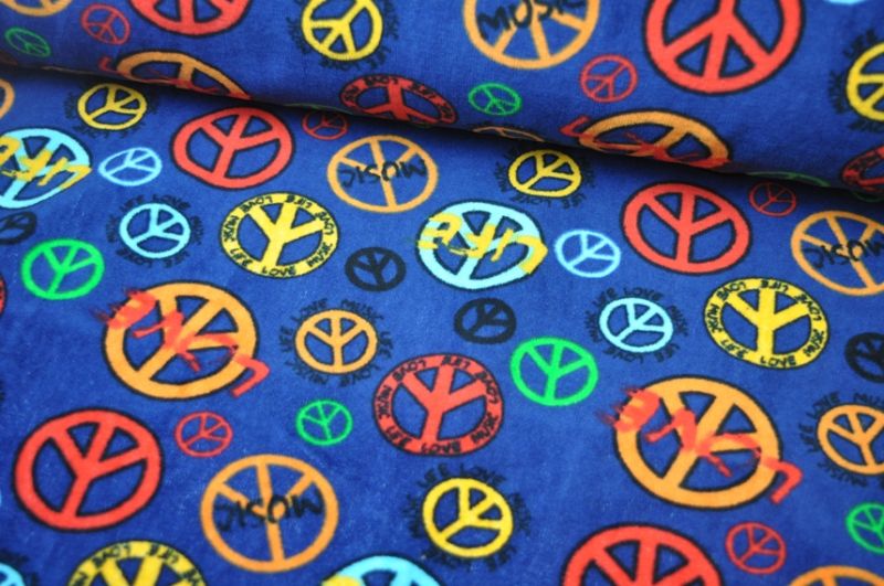 Nicky Peace Zeichen dunkelblau