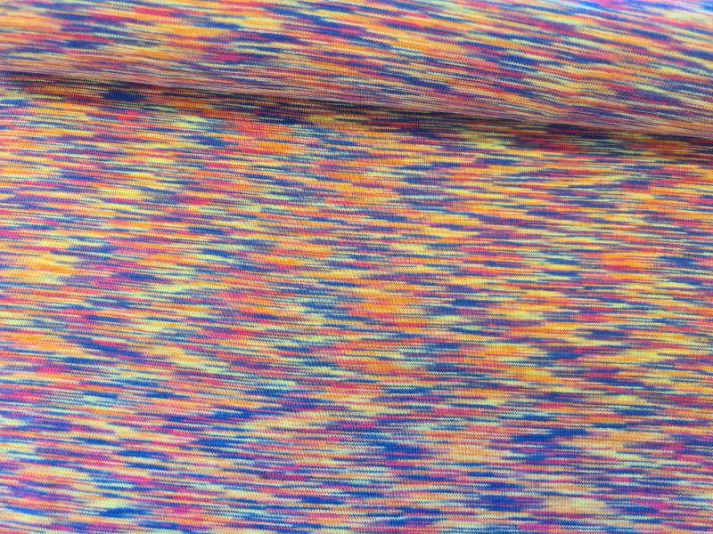 Bündchen Multi Stripes Regenbogen