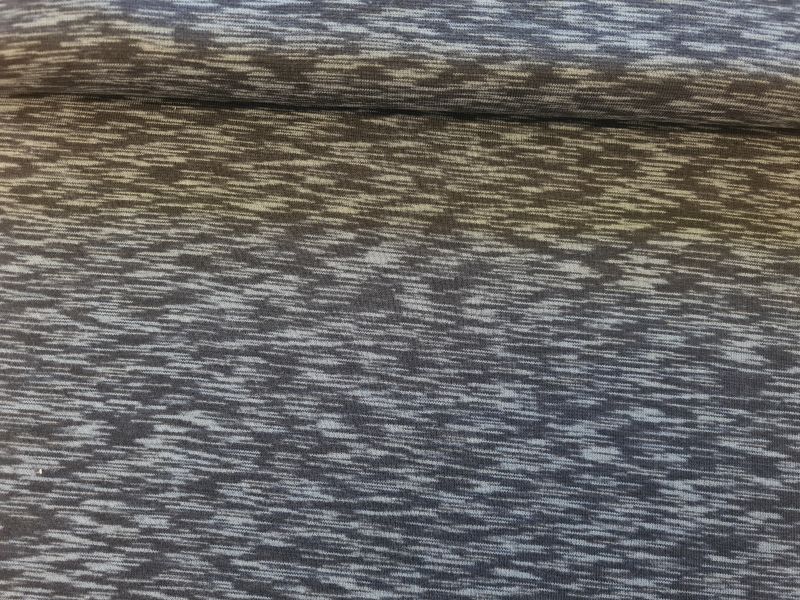 Bündchen Mulit Stripes schwarz/hellgrau