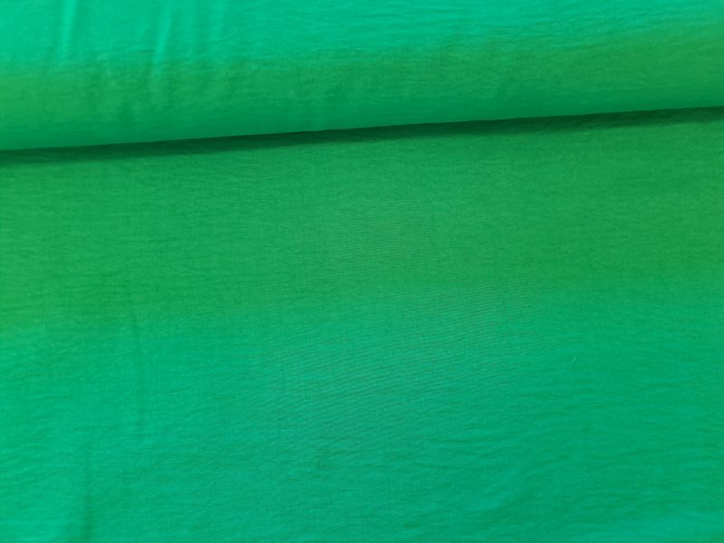 Polyester Blusenstoff Vintage grün