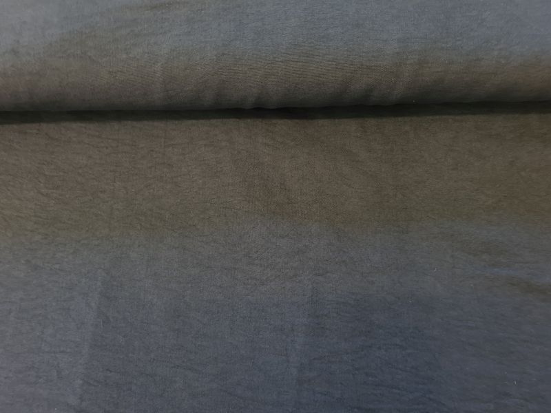 Polyester Blusenstoff Vintage dunkelblau