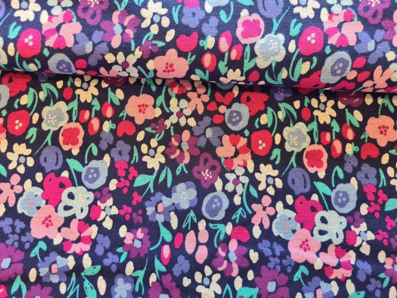 Alpensweat Blumen Lila