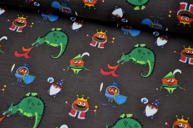 Jersey Efteling Märchen dunkelbraun