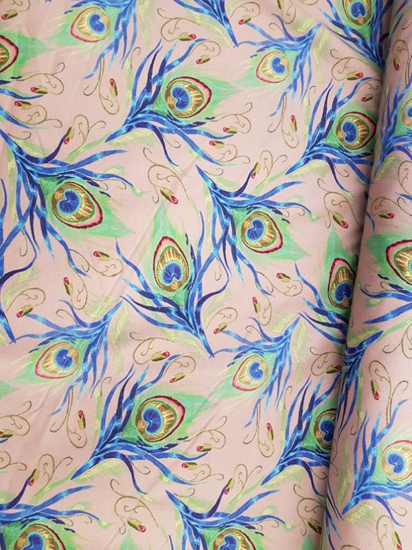 Jersey Megan Blue Federn salmon