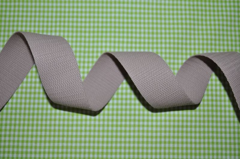 Gurtband 30 mm Hellbraun