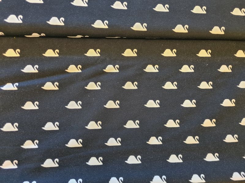 Jersey Schwan Schwarz/Weiß