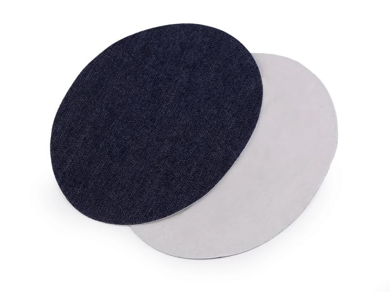 Bügelflicken Jeans 11x14 cm Navy 8